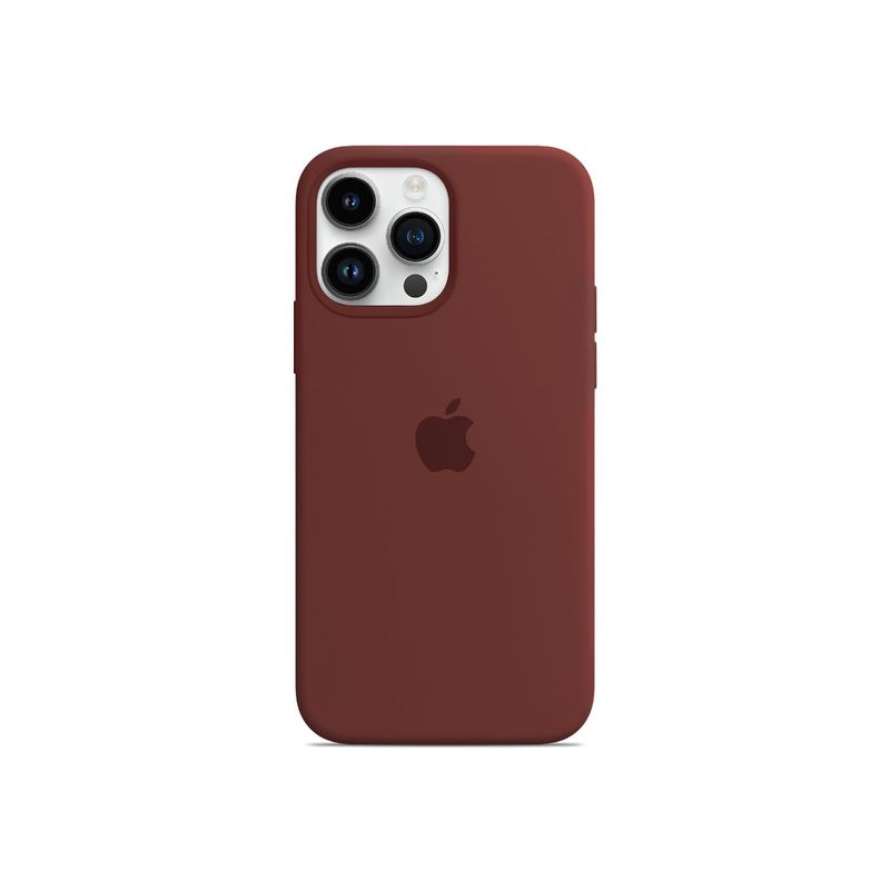 Treemoda Brown Silicone Flexible Back Case (iPhone 15 Pro Max)