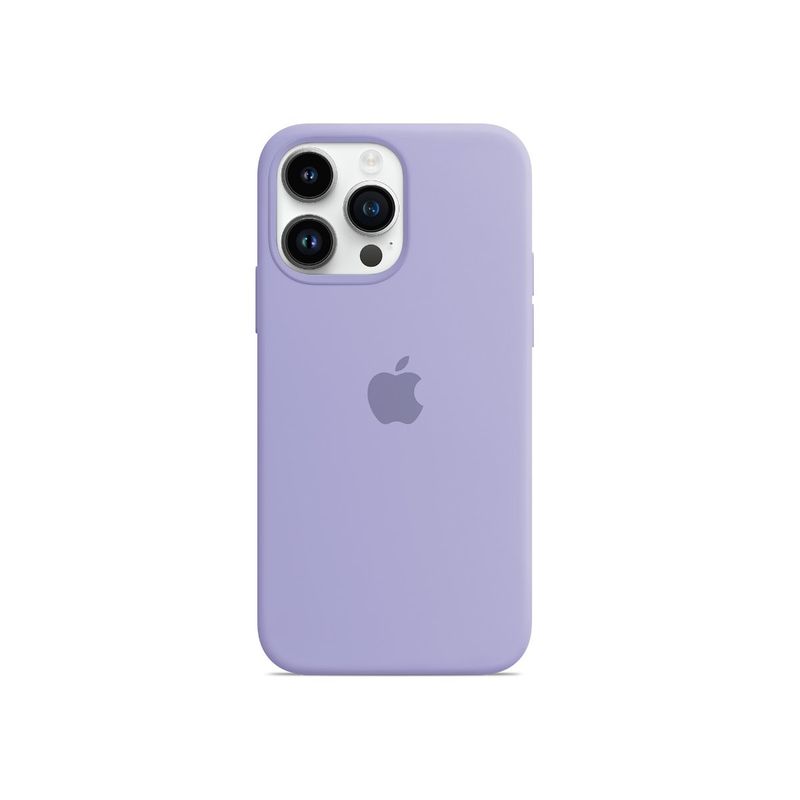 Treemoda Lavender Silicone Flexible Back Case (iPhone 15 Pro Max)