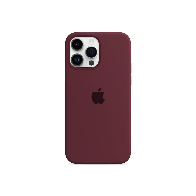 Treemoda Mauve Silicone Flexible Back Case (iPhone 15 Pro Max)