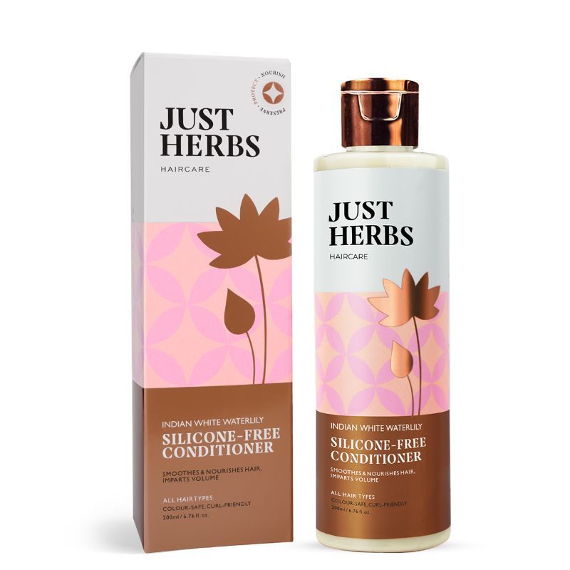 Just Herbs Indian White Waterlily Silicone-Free Conditioner