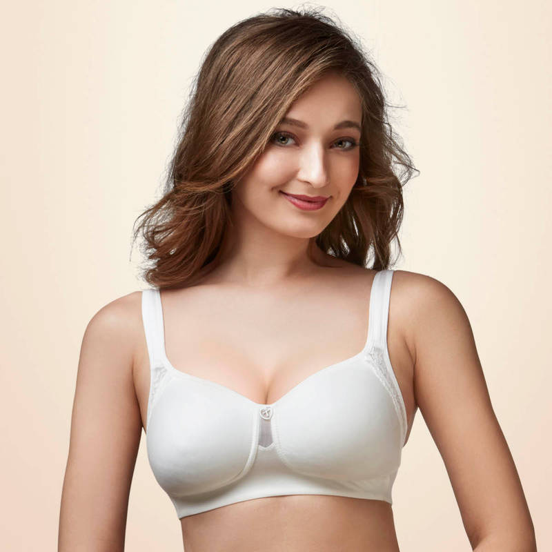 Trylo Lush Woman Non Padded Full Cup Bra - White (34C)