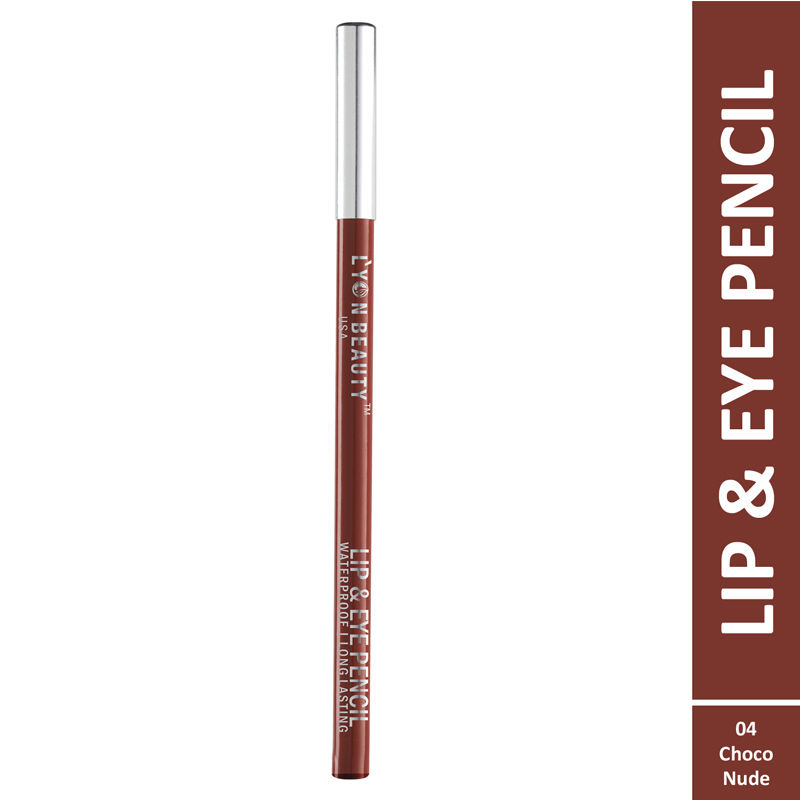 Lyon Beauty Lip & Eye Pencil - Choco Nude 04