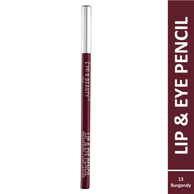 Lyon Beauty Lip & Eye Pencil - Burgandy 13