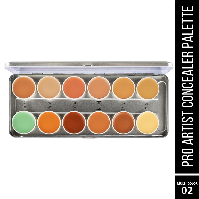 Lyon Beauty Pro Artist Concealer Palette - Multi-Color 02