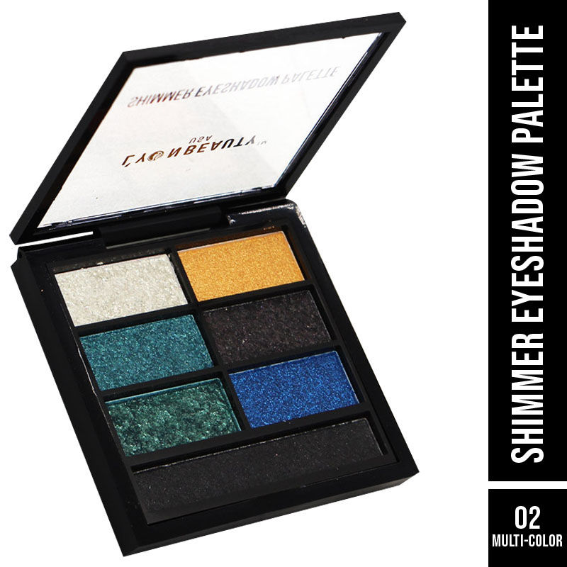 Lyon Beauty Shimmer Eyeshadow Palette - Multi Color 02