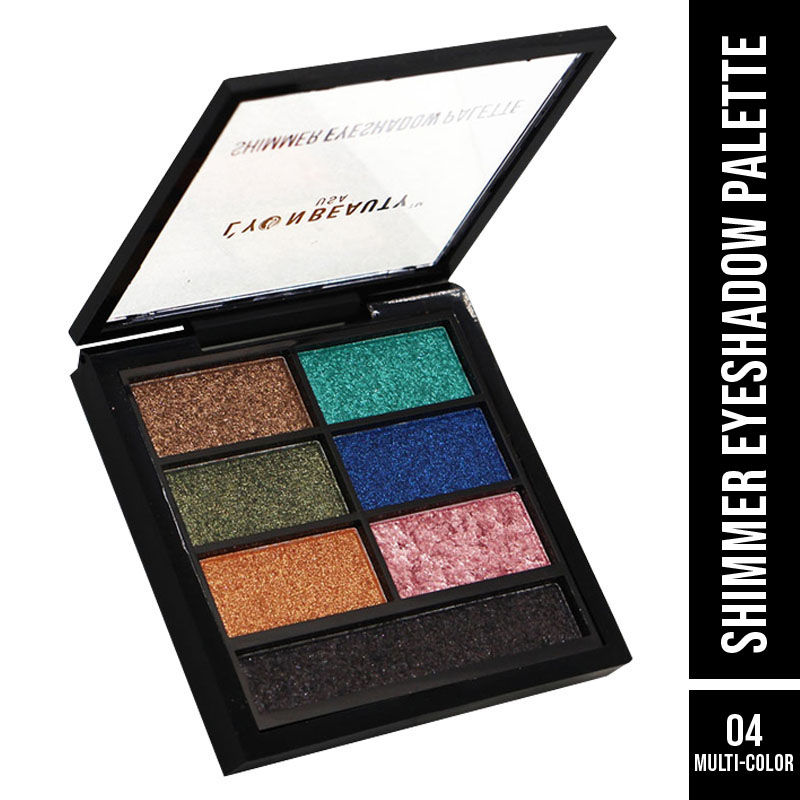 Lyon Beauty Shimmer Eyeshadow Palette - Multi Color 04