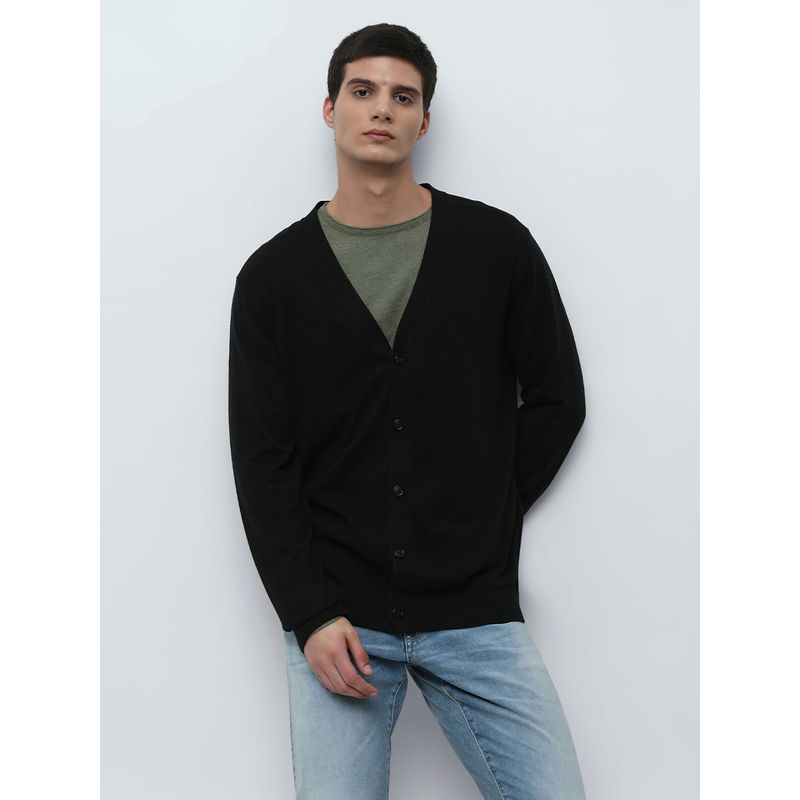 Selected Black Knitted Cardigan (S)