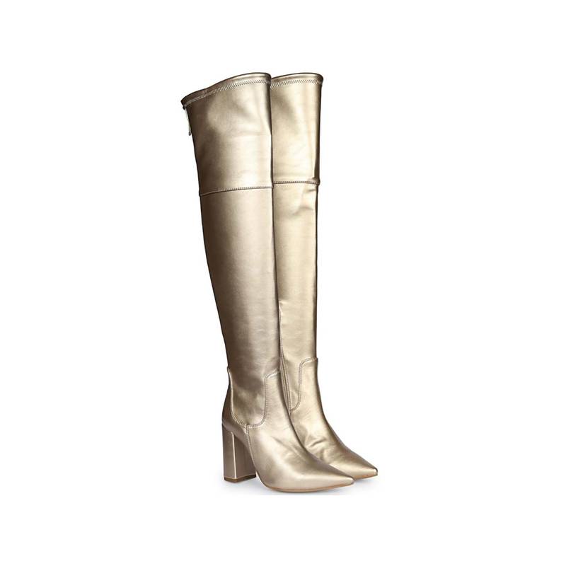 Saint G Womens Gold Casual Boots (EURO 36)
