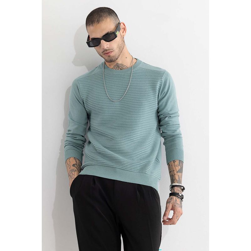 Snitch Wabble Line Blue Sweater (S)