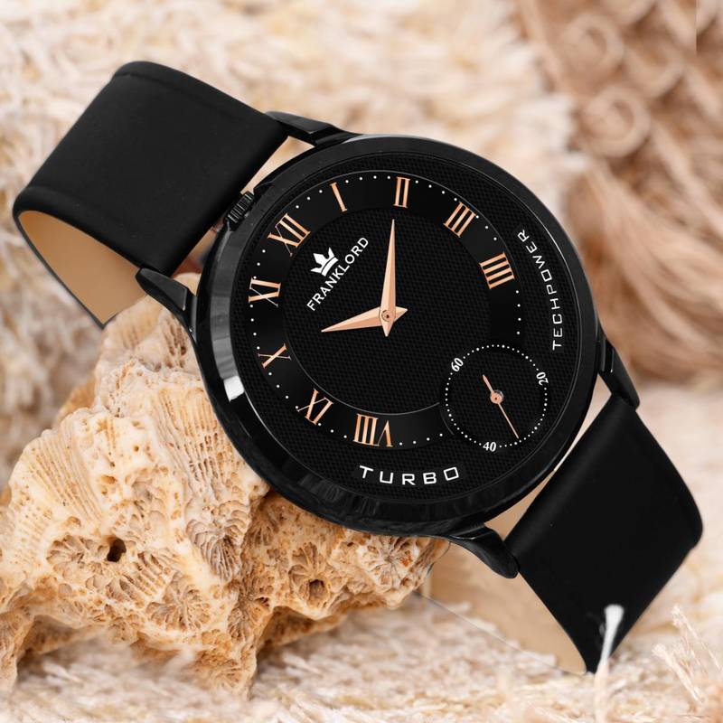 【鬼フェード】ブランクT ブラック 無地 Buy Franklord Twin Power Side Second Series Black Analog Watch for