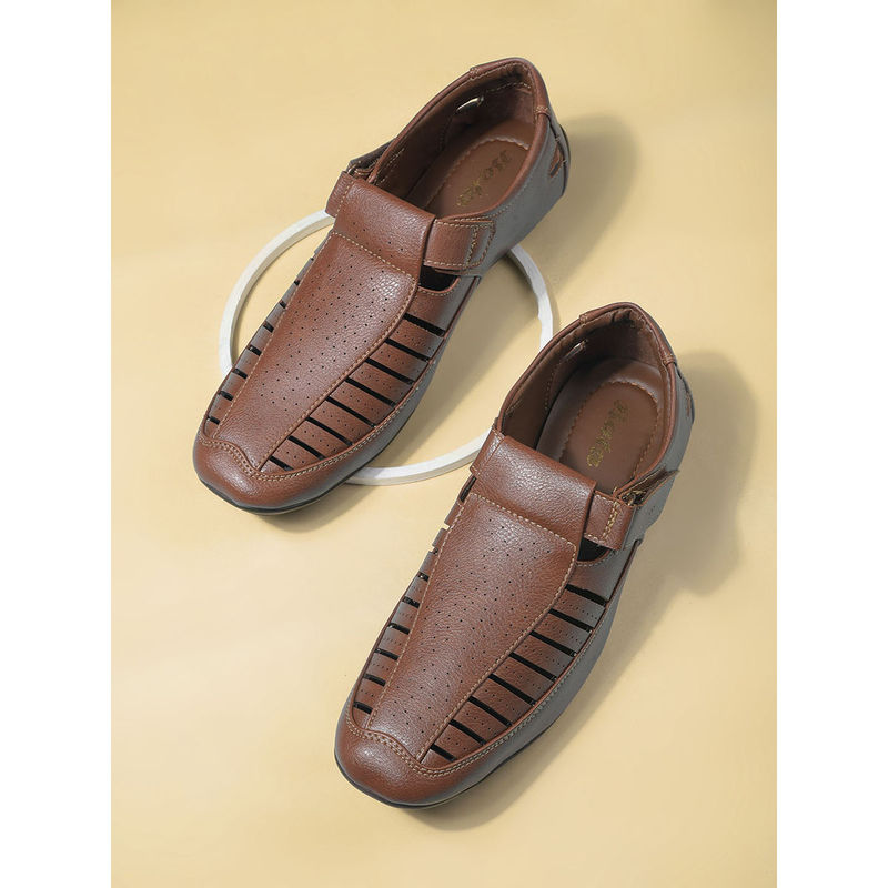 Bata Tan Mens Casual Sandal (UK 8)