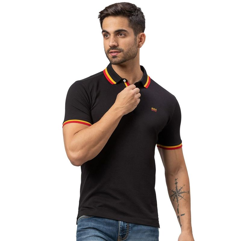 Being Human Men Half Sleeve Polo T-Shirt (S)