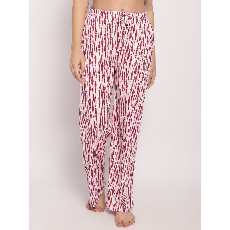 Kanvin Red Conversational Print Lounge Pants (L)