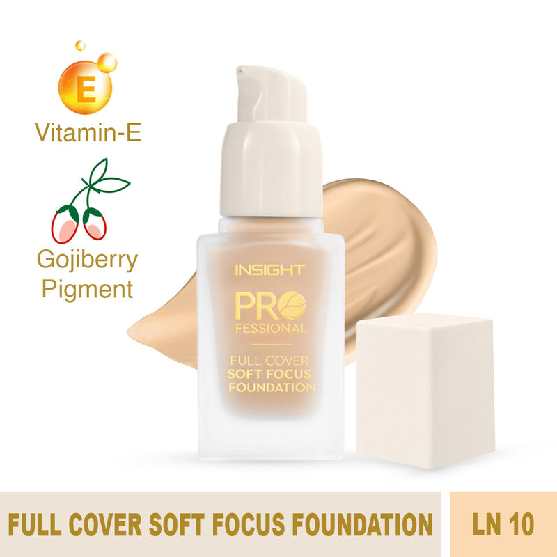 Insight Professional Full Cover Soft Focus Foundation - LN10