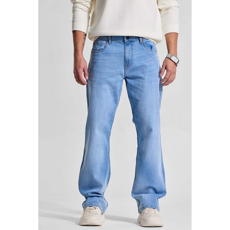 Snitch Light Blue Straight Jeans (38)