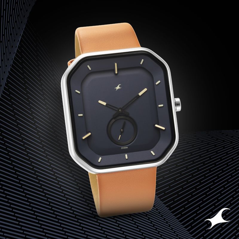 Buy Fastrack After Dark 3.0 3272SL03 Tan Dial Analog Watch for Men Online