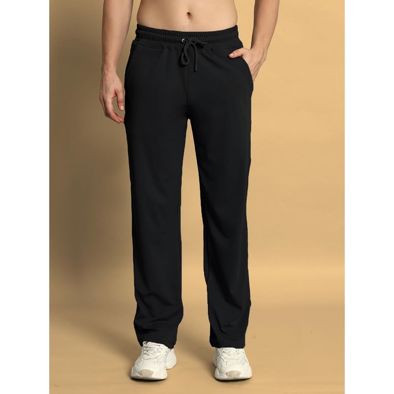 WEARDUDS Black Springy Relaxed Track Pant (M)