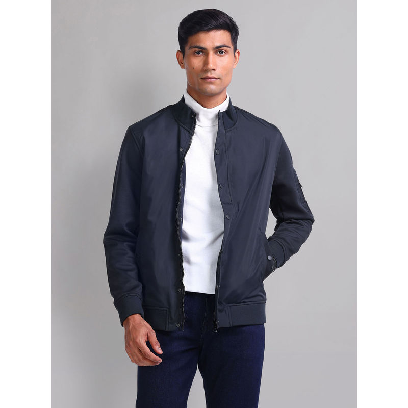AD By Arvind High Neck Winter Jacket (M)