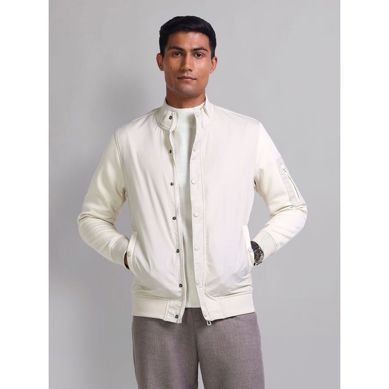 AD By Arvind High Neck Winter Jacket (M)