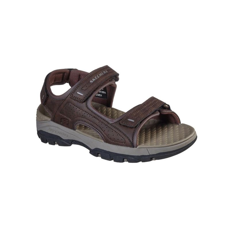 SKECHERS TRESMEN - GARO Brown USA Sandals (UK 6)