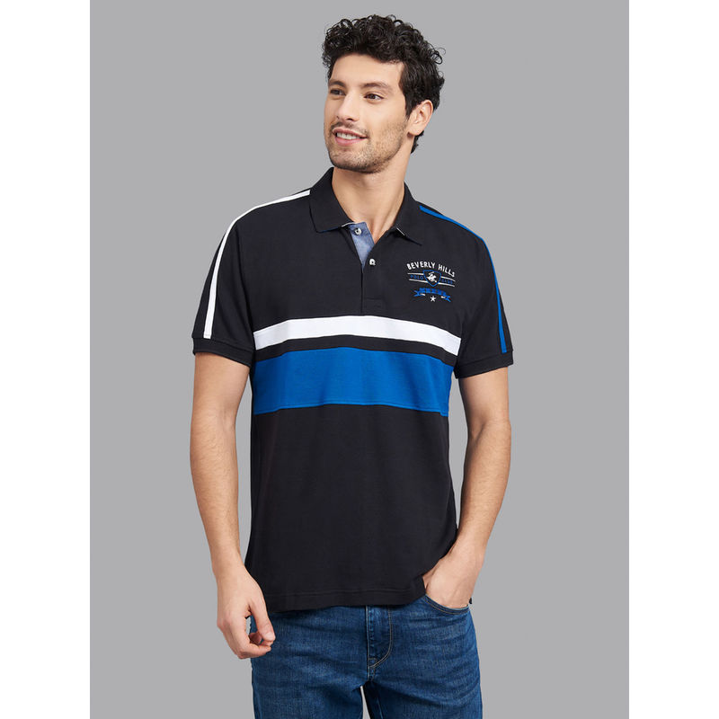 Beverly Hills Polo Club Silver Streak Polo T-Shirt (S)