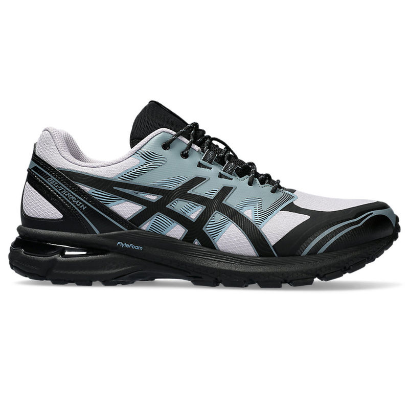 Asics black discount and blue
