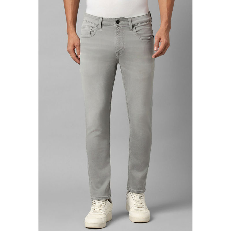Louis Philippe Men Grey Light Smart Fit Jeans (30)