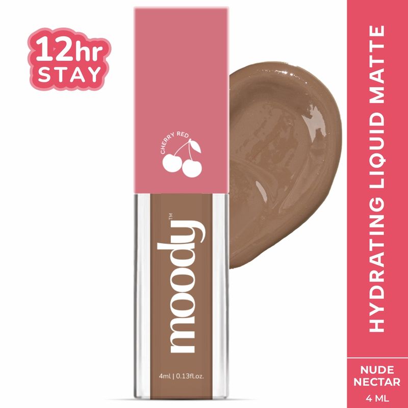 Moody Drip Matte Liquid Lipstick - Nude Nectar