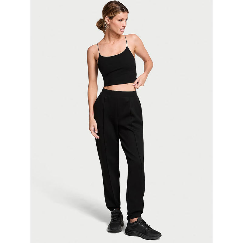 Victoria's Secret Black Vsx Featherweight Knit Joggers (S)