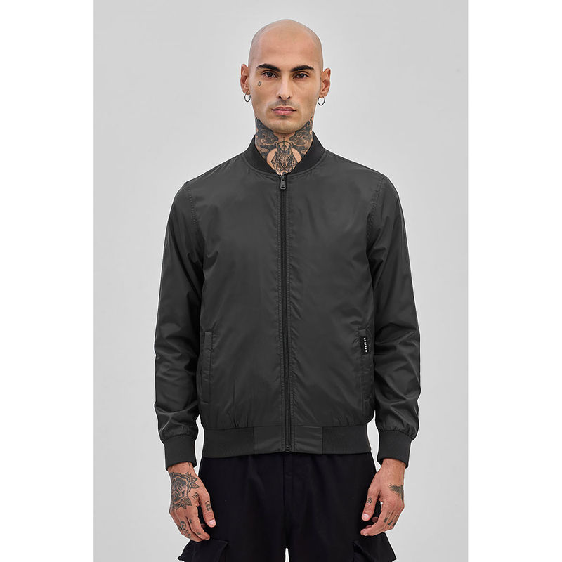 Snitch Black Bomber Jacket (2XL)