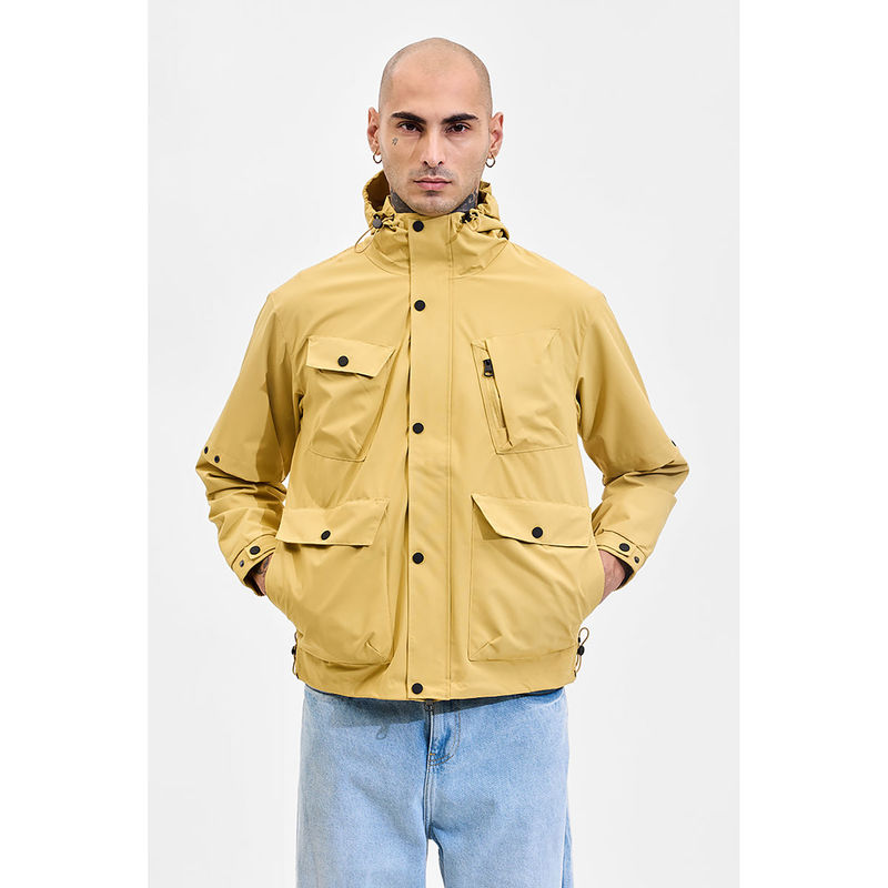 Snitch Mustard Multi Pocket Hoodie (L)