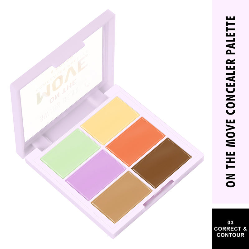 Swiss Beauty On The Move Concealer Palette - Correct & Contour
