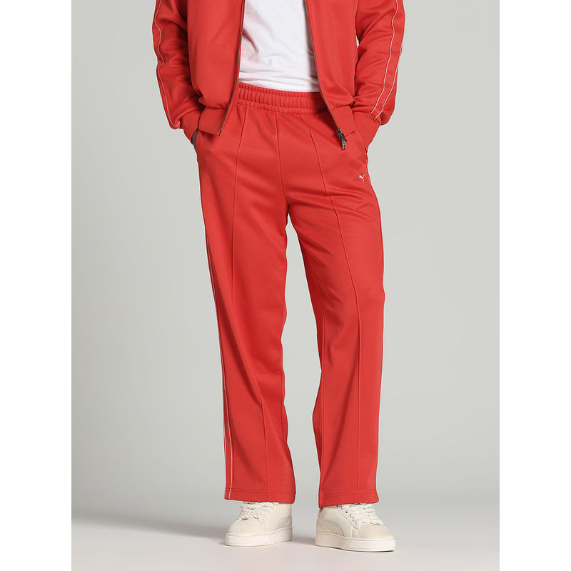 Puma Red T7 Men's Relaxed Fit Track Pants (XL)