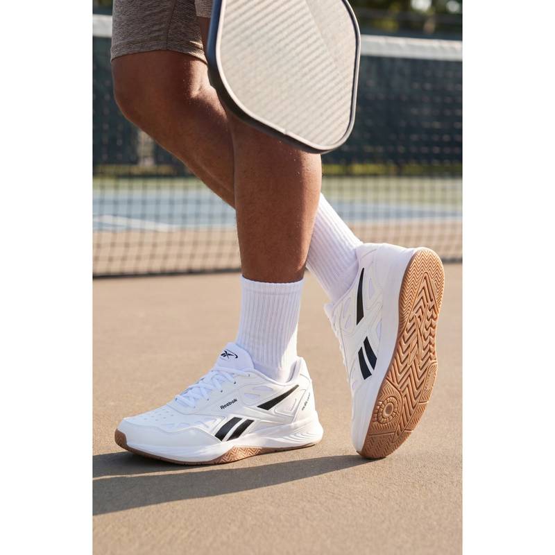 Reebok Multi Court - Unisex White Non-Marking Training Shoes (UK 9)