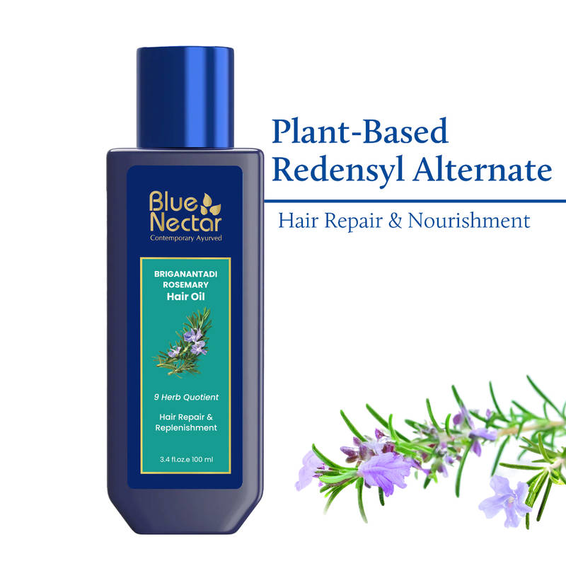Blue Nectar Ayurvedic Hair Repair and Treatment Oil