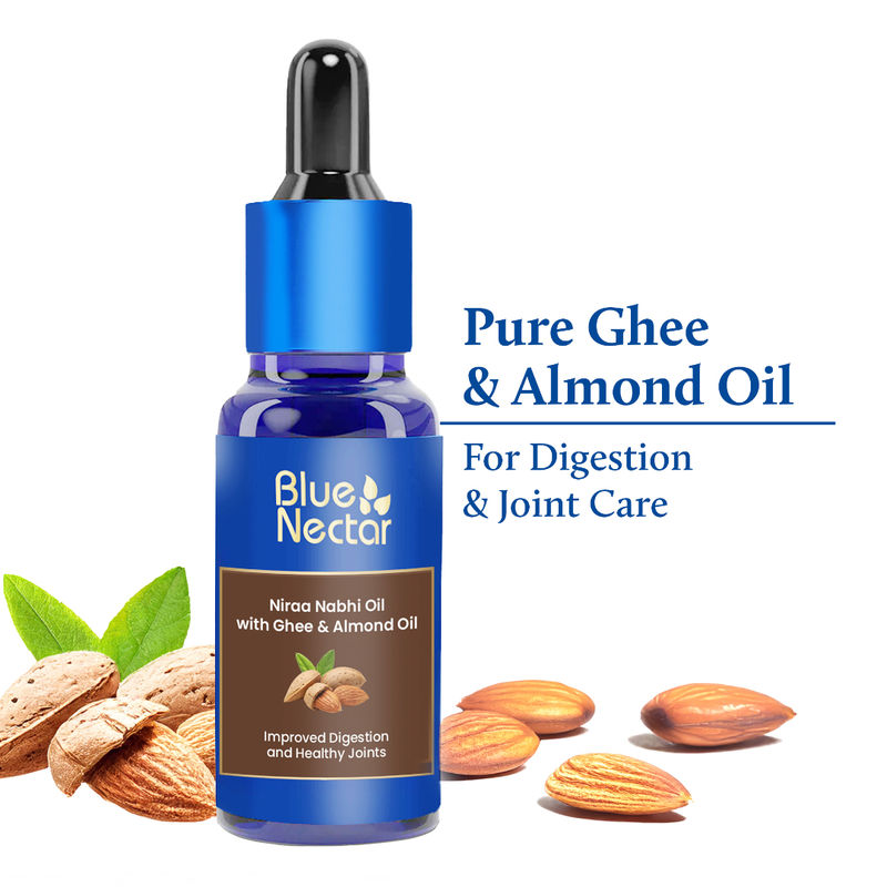 Blue Nectar Niraa Nabhi Oil with Almond Oil