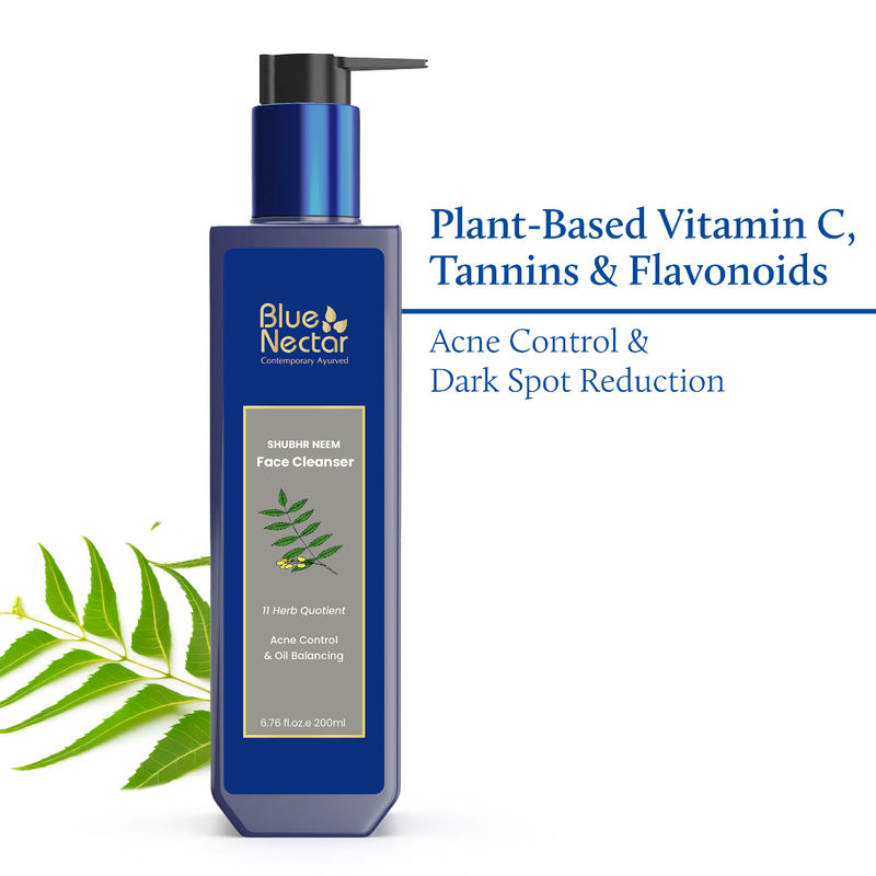 Blue Nectar Shubhr Acne Face Cleanser with Honey & Neem