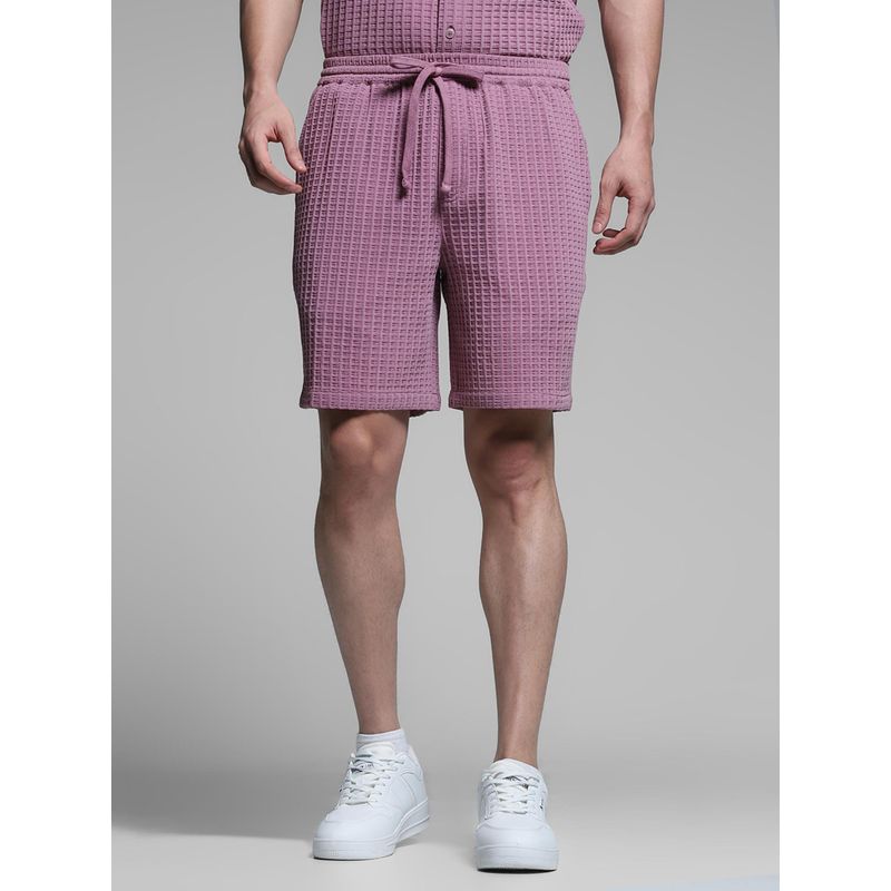 Jack & Jones Regular Fit Purple Shorts (L)