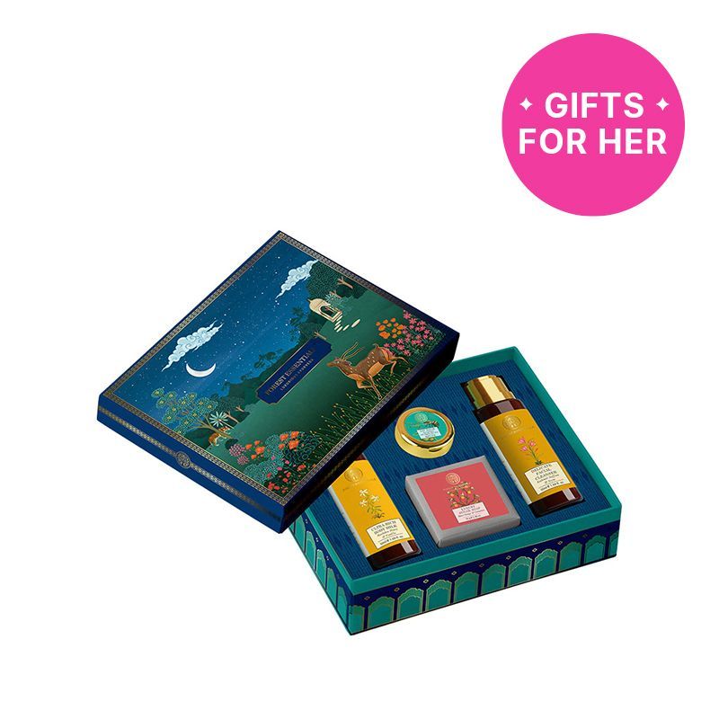 Forest Essentials Bahaar Gift Box Skin Care 4 Piece Gift Set for