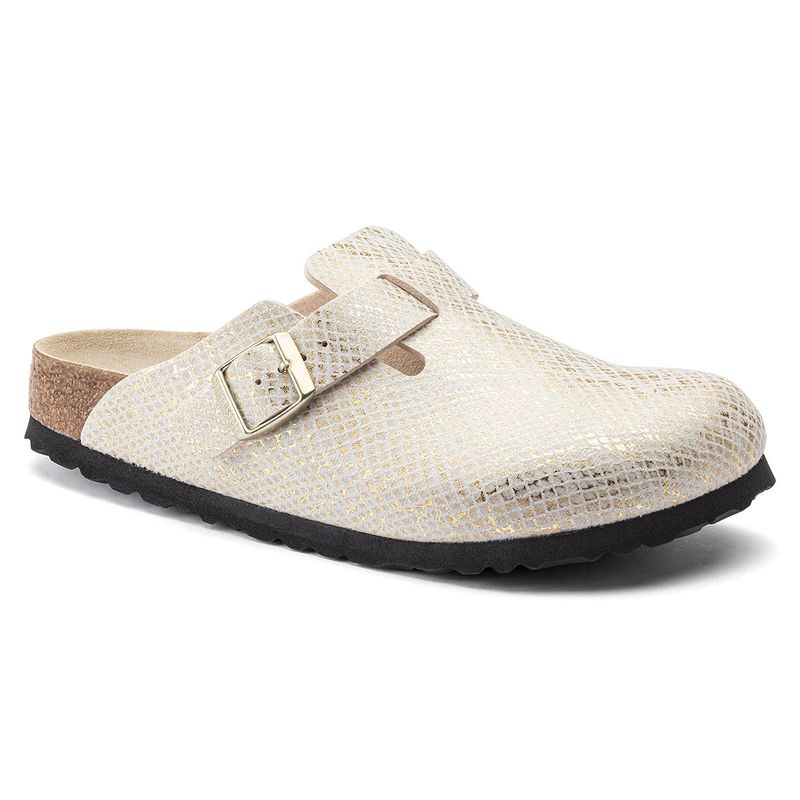 Birkenstock clogs sale metallic