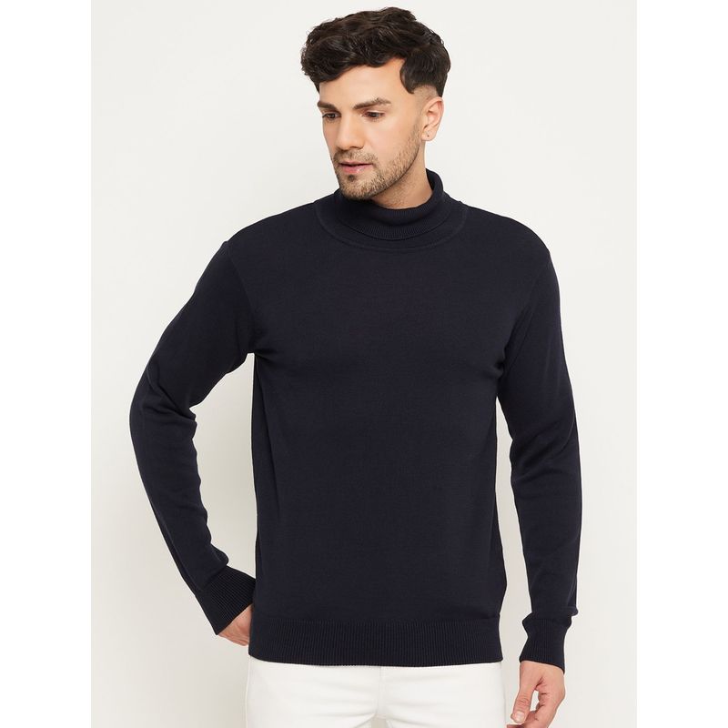 Club York Navy Turtle Neck Sweater (M)