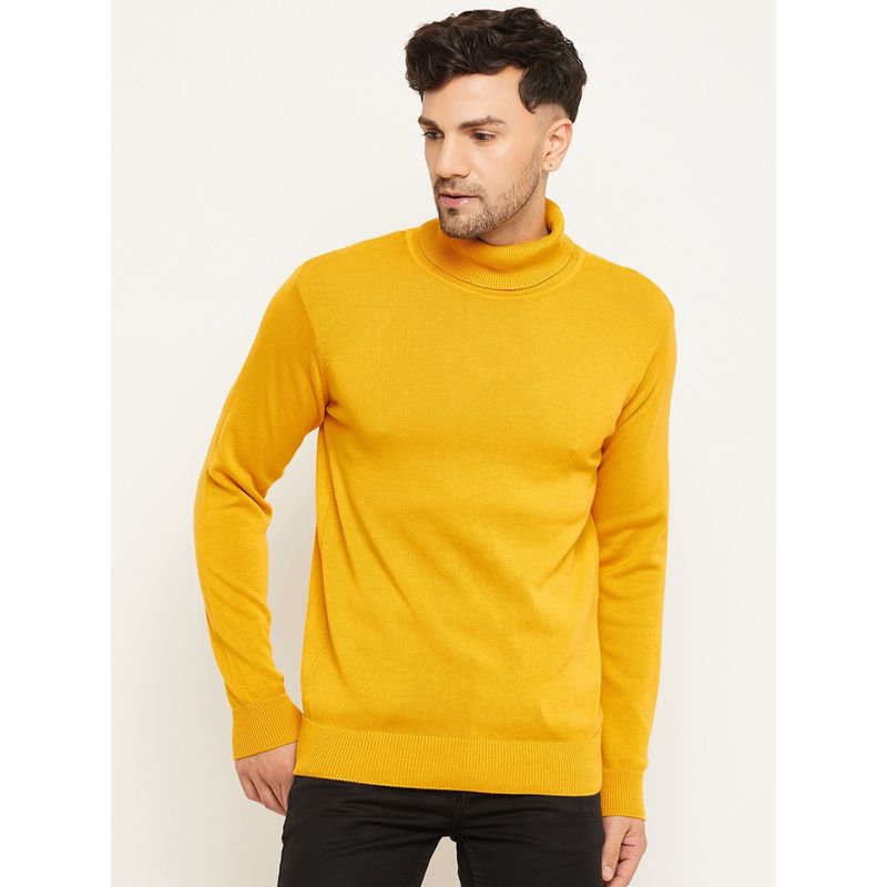 Club York Mustard Turtle Neck Sweater (M)