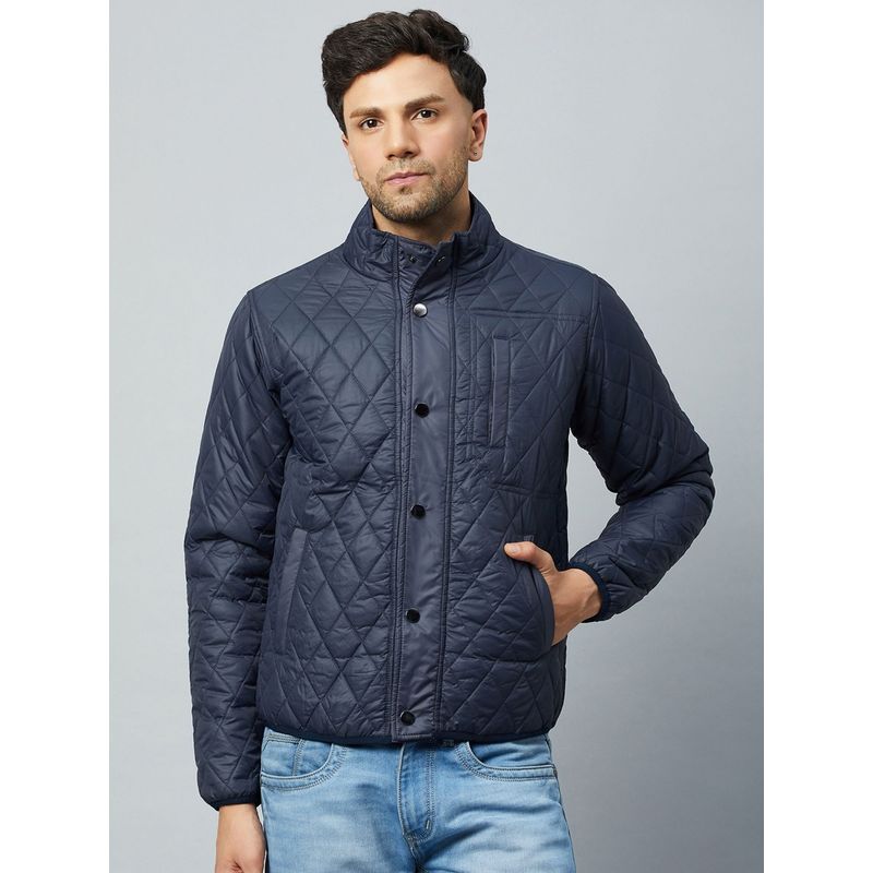 Club York Navy Front Button Jacket (L)