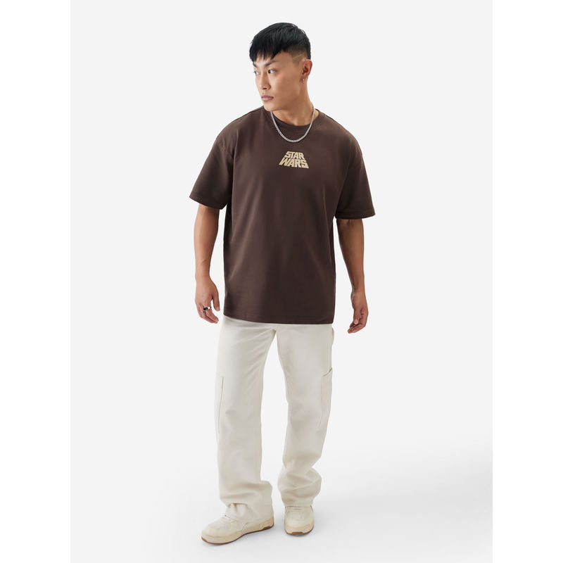 The Souled Store Official Star Wars: Dark Side Men Oversized T-Shirt (2XL)