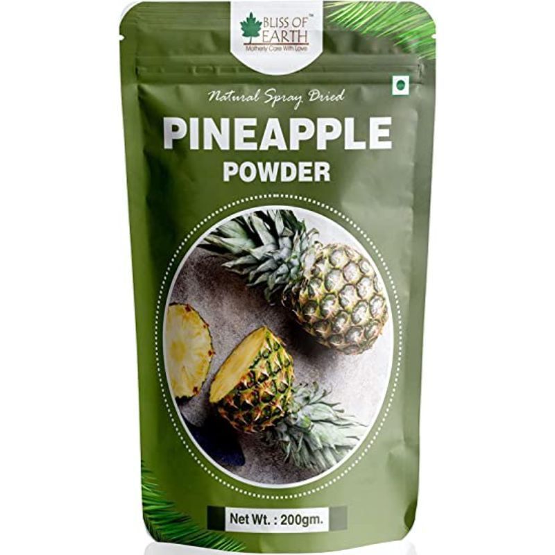 Bliss Of Earth Natural Spray Dried Pineapple Powder