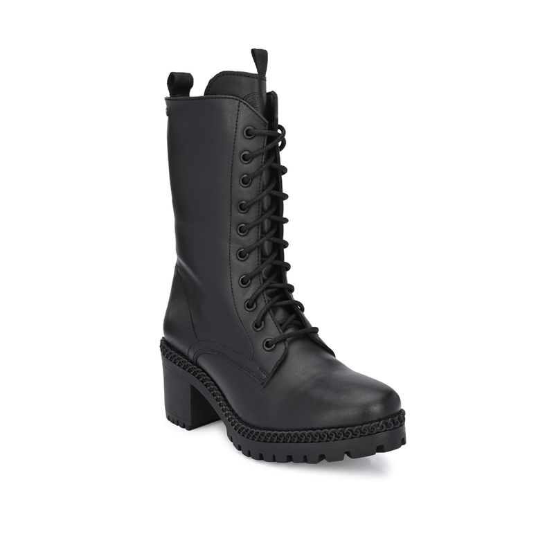 Delize Womens Black Boots: Buy Delize Womens Black Boots Online at Best ...