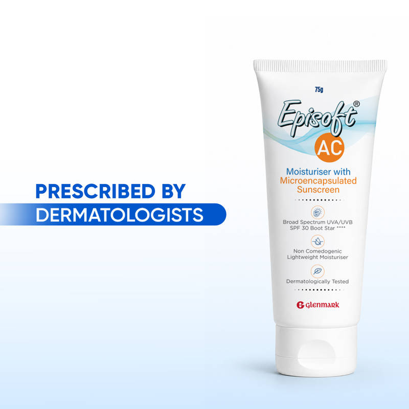Episoft AC Moisturiser SPF 30 With Microencapsulated Sunscreen