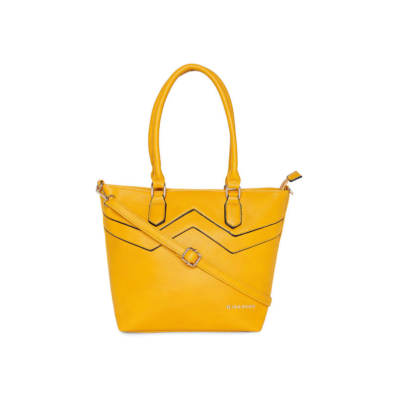 Giordano Yellow Solid Tote Bag Buy Giordano Yellow Solid Tote Bag
