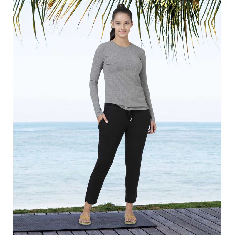 Enamor E048 Shop In Pants - Black (XXL) - E048