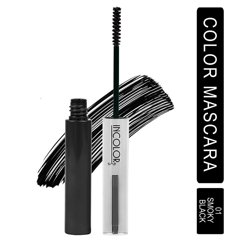 Incolor Coloured Mascara - 01 Smoky Black